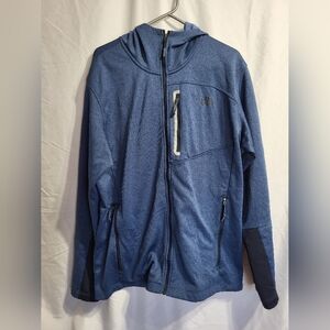 The North Face Men's Blue Full-Zip Jacket, Size XL